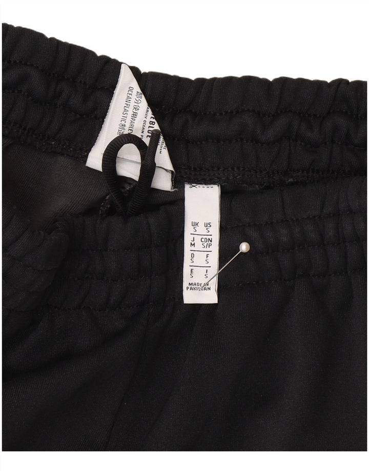 Adidas Mens Treino Calças Joggers Pequeno Poliéster Preto