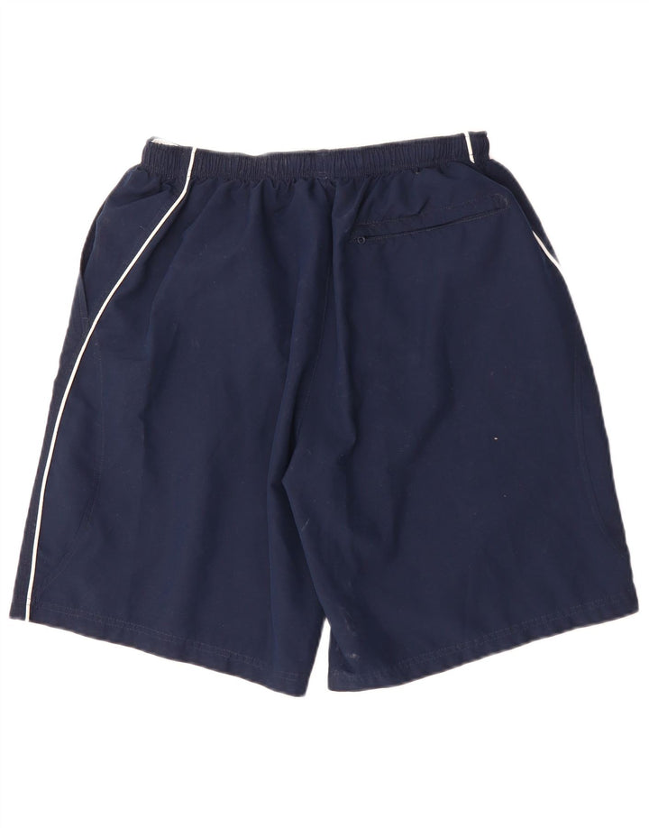 Shorts esportivos masculinos NIKE grandes poliéster azul marinho