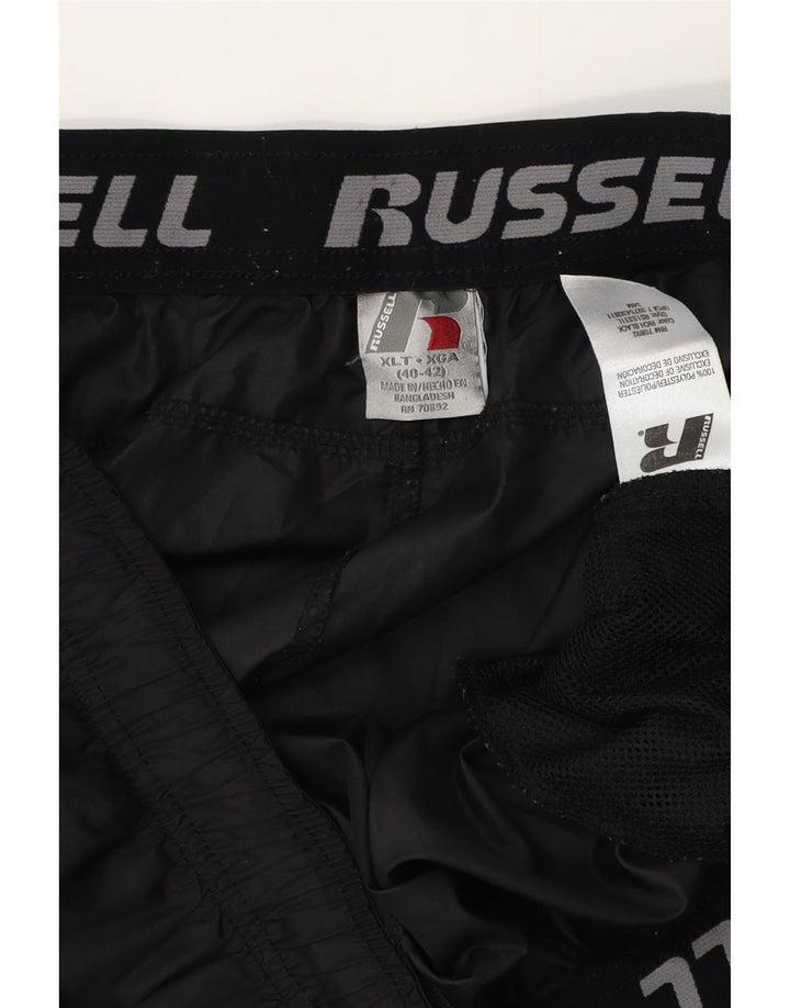 Calça de treino masculina RUSSELL ATLÉTICA XL poliéster preto
