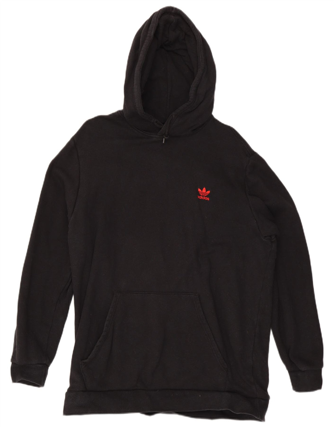 ADIDAS Mens Hoodie Jumper XL Preto Algodão