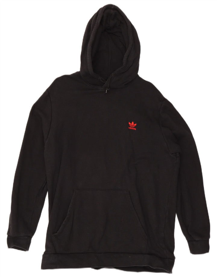ADIDAS Mens Hoodie Jumper XL Preto Algodão
