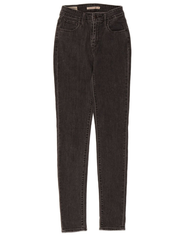 Calça jeans feminina Levi's 721 High Rise Skinny W26 L31 cinza