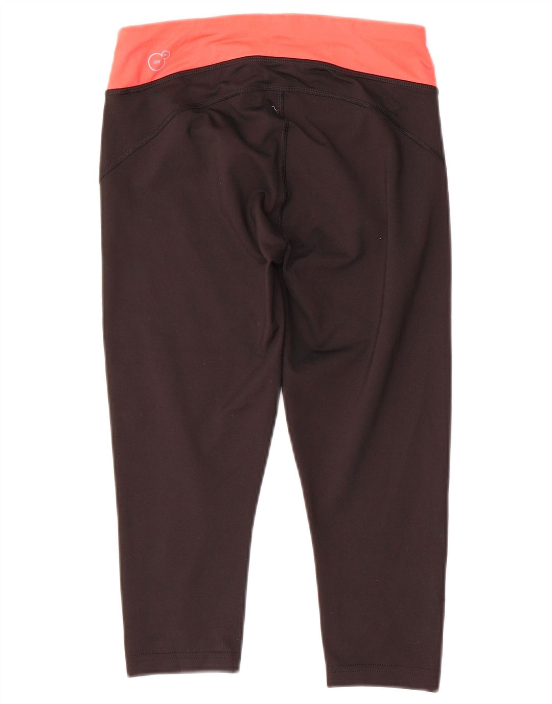 Puma Womens Capri Leggings UK 8 Pequeno Preto Colorblock Poliéster