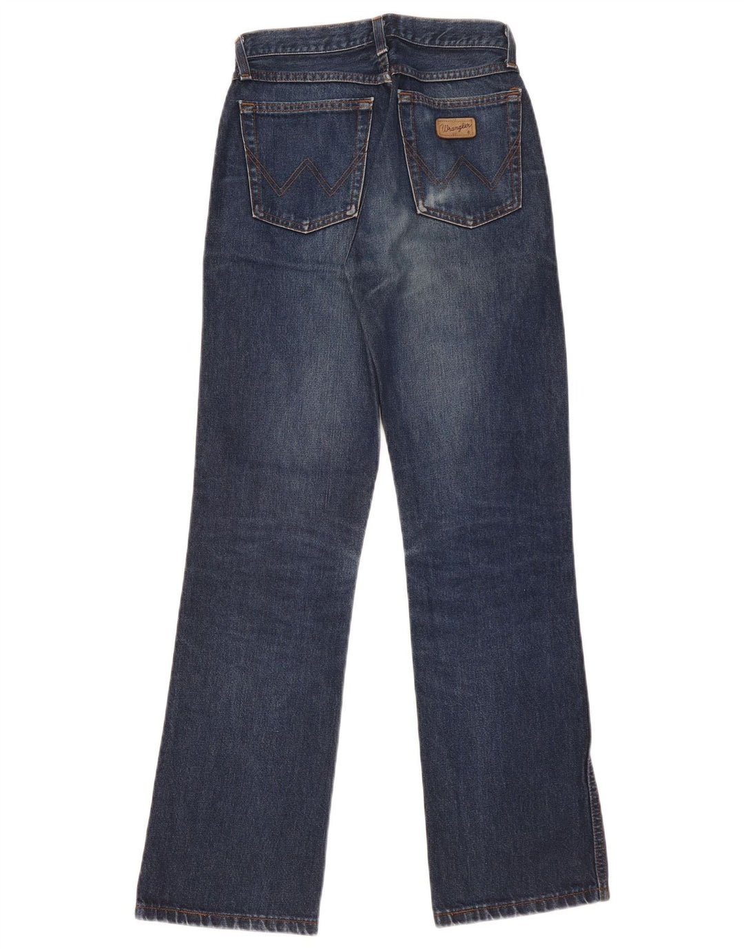 Wrangler Mens Bootcut Jeans W28 L32 Azul Marinho Algodão