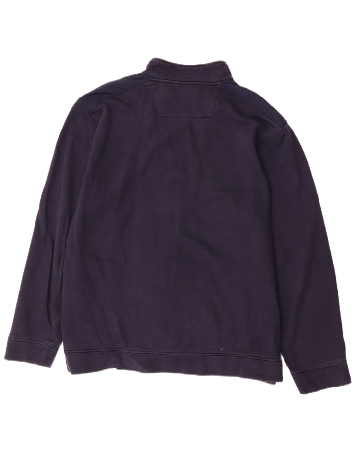 CALVIN KLEIN Jaqueta masculina de agasalho 2XL azul marinho poliéster colorblock