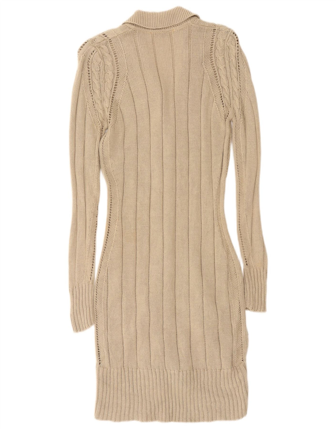 Suéter feminino Whistler Longline Cardigan Reino Unido 14 cinza médio