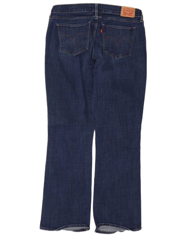 Calça Jeans Curvy Bootcut Feminina Levi's W33 L30 Azul Algodão