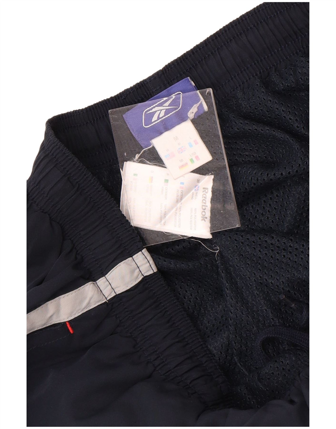 Bermuda masculina Reebok Sport Shorts médio azul marinho poliéster