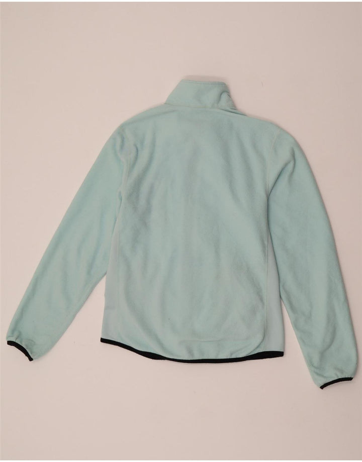 Jaqueta de lã feminina Nike US 12/14 grande poliéster turquesa