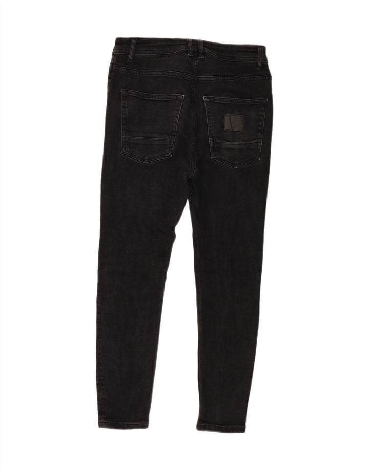 Zara Jeans Skinny Masculino EU 40 Médio W31 L25 Preto