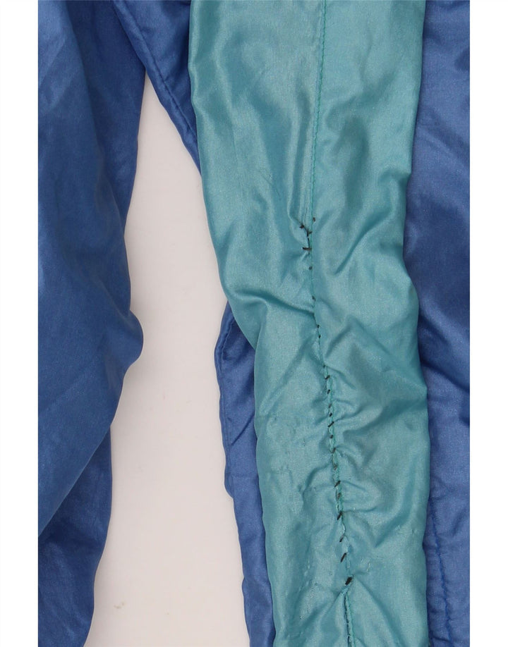 Calça de treino masculina Erima Joggers grande azul colorblock poliamida