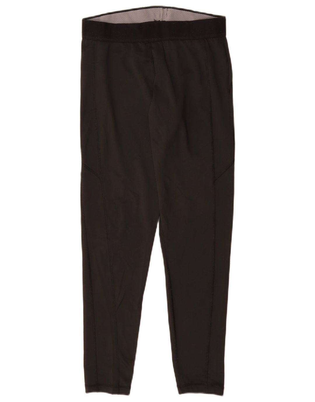 ADIDAS Womens Climalite Leggings UK 12/14 Médio Preto Poliéster