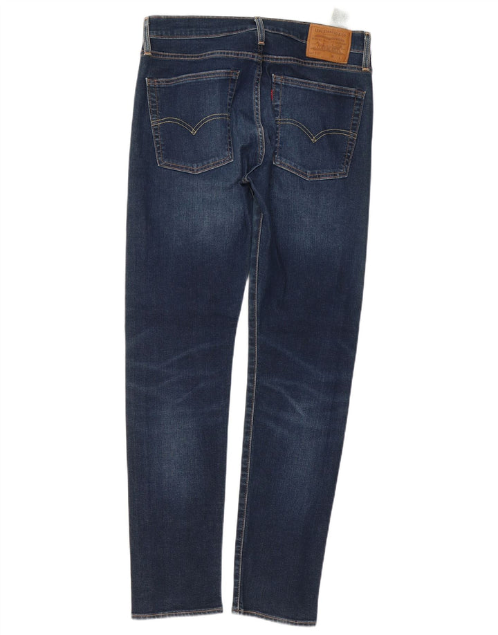 Jeans skinny masculino Levi's W31 L32 azul algodão