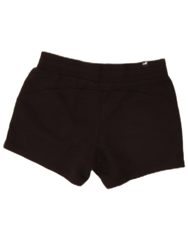 Shorts esportivos femininos Puma UK 10 pequenos pretos