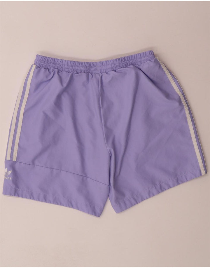 ADIDAS Mens Sport Shorts Médio Roxo Poliéster