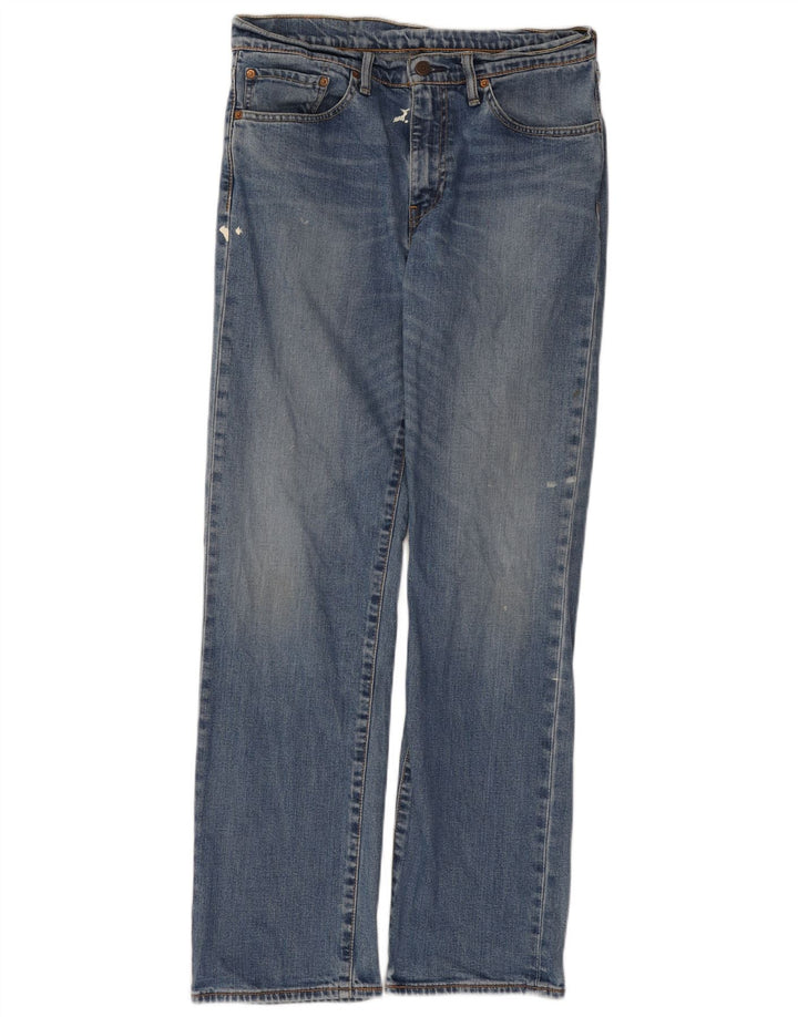 Calça jeans masculina Levi's 751 Straight W32 L32 azul algodão