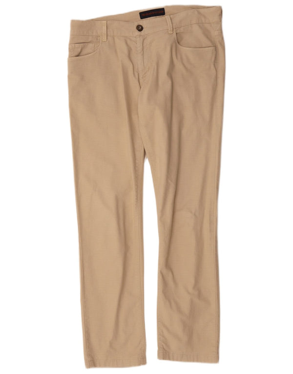Trussardi Mens Calça Casual Slim W34 L29 Bege