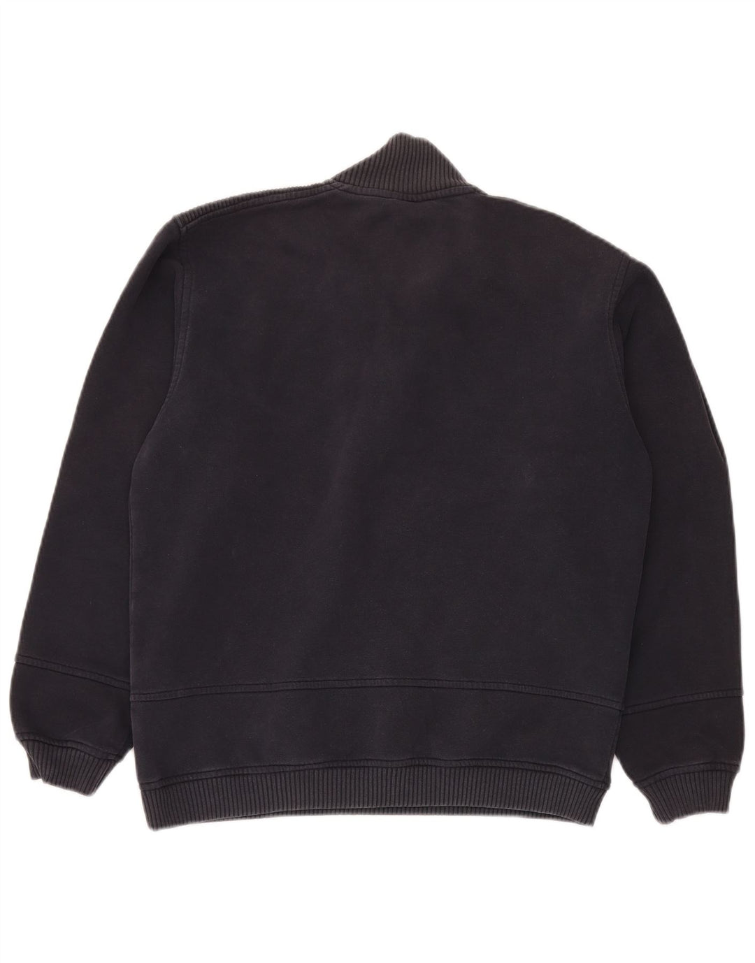 Suéter masculino Champion com zíper e gola grande azul marinho