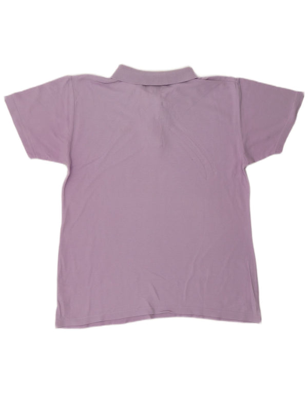 Camisa polo masculina FILA IT 50 algodão roxo médio