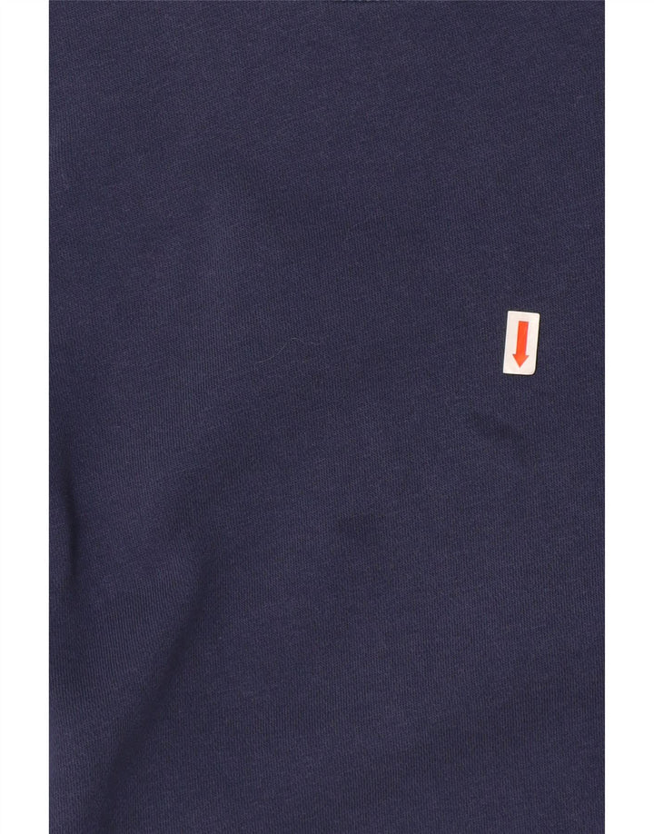 NIKE Boys Swoosh Graphic Moletom Jumper 10-11 Anos Médio Azul Marinho