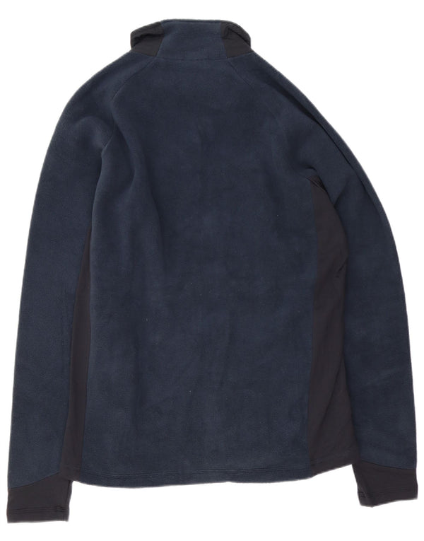 Jaqueta de lã masculina Kappa UK 42 XL azul marinho poliéster colorblock