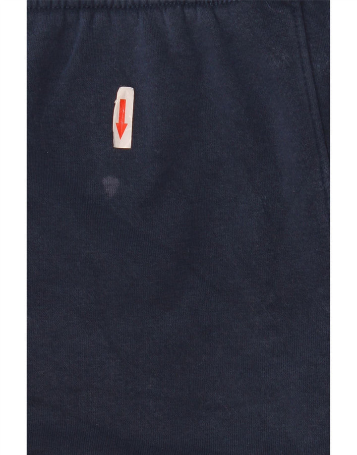 Calça de treino masculina ELLESSE grande algodão azul marinho