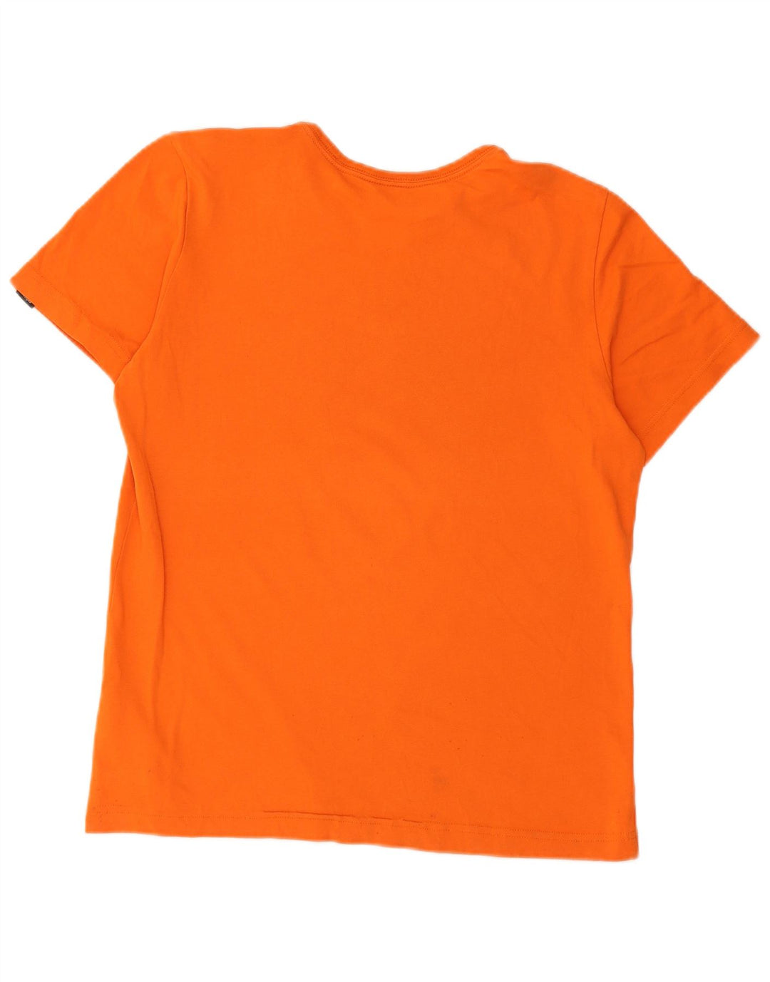 Camiseta Adidas Meninos Graphic 13-14 Anos Laranja Algodão
