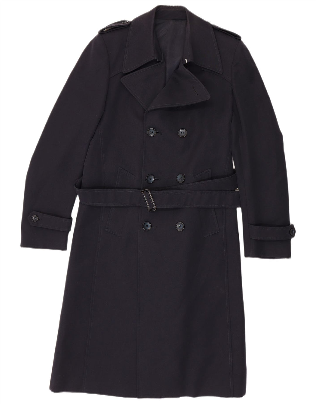 Trench Coat feminino Salco Reino Unido 10 pequeno azul marinho