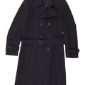 Trench Coat feminino Salco Reino Unido 10 pequeno azul marinho