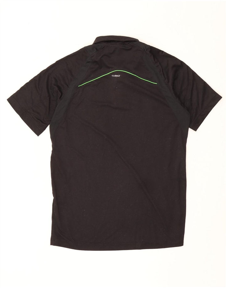Adidas Mens Climalite Polo Shirt Médio Preto Poliéster