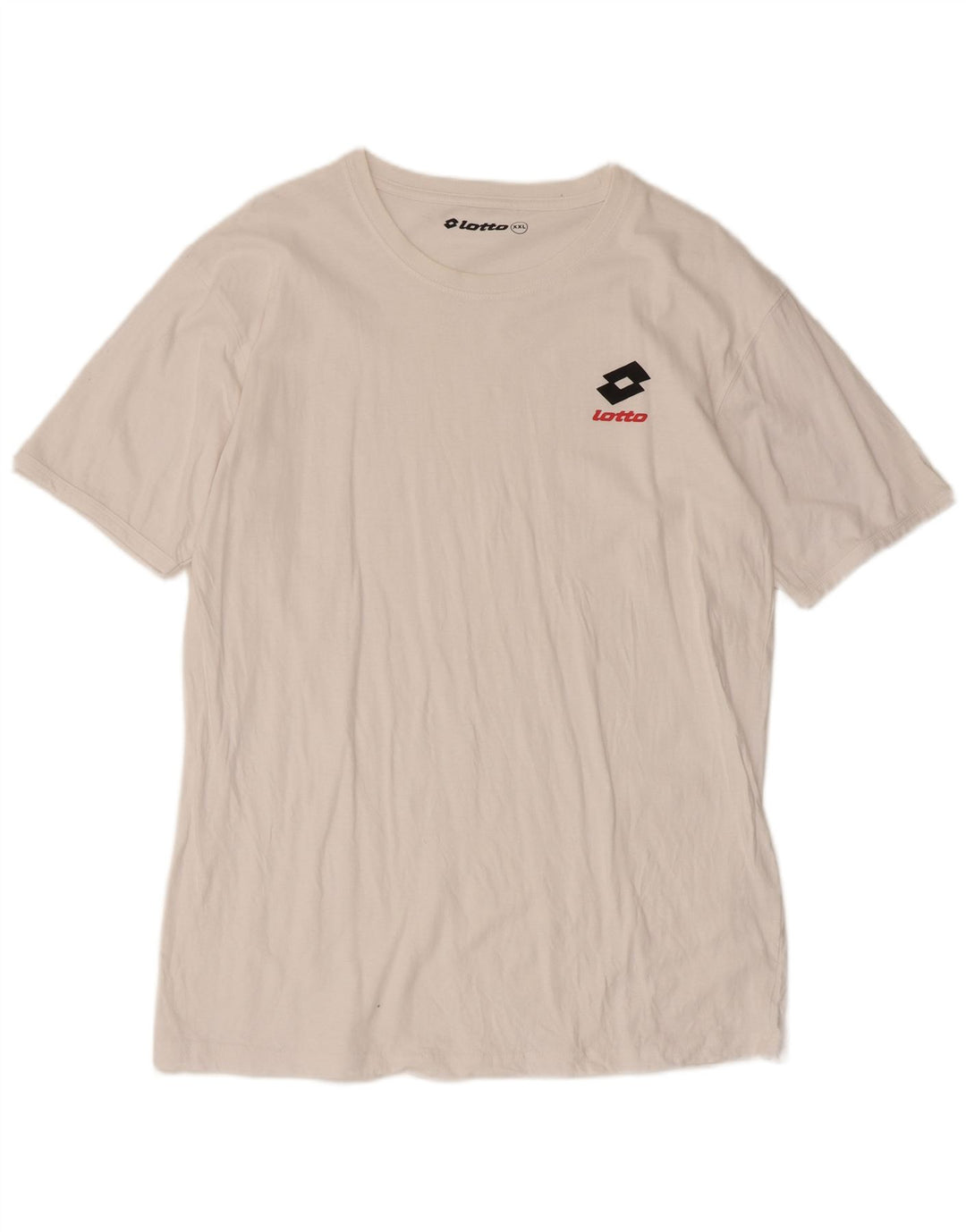 Camiseta masculina Lotto Top 2XL algodão branco
