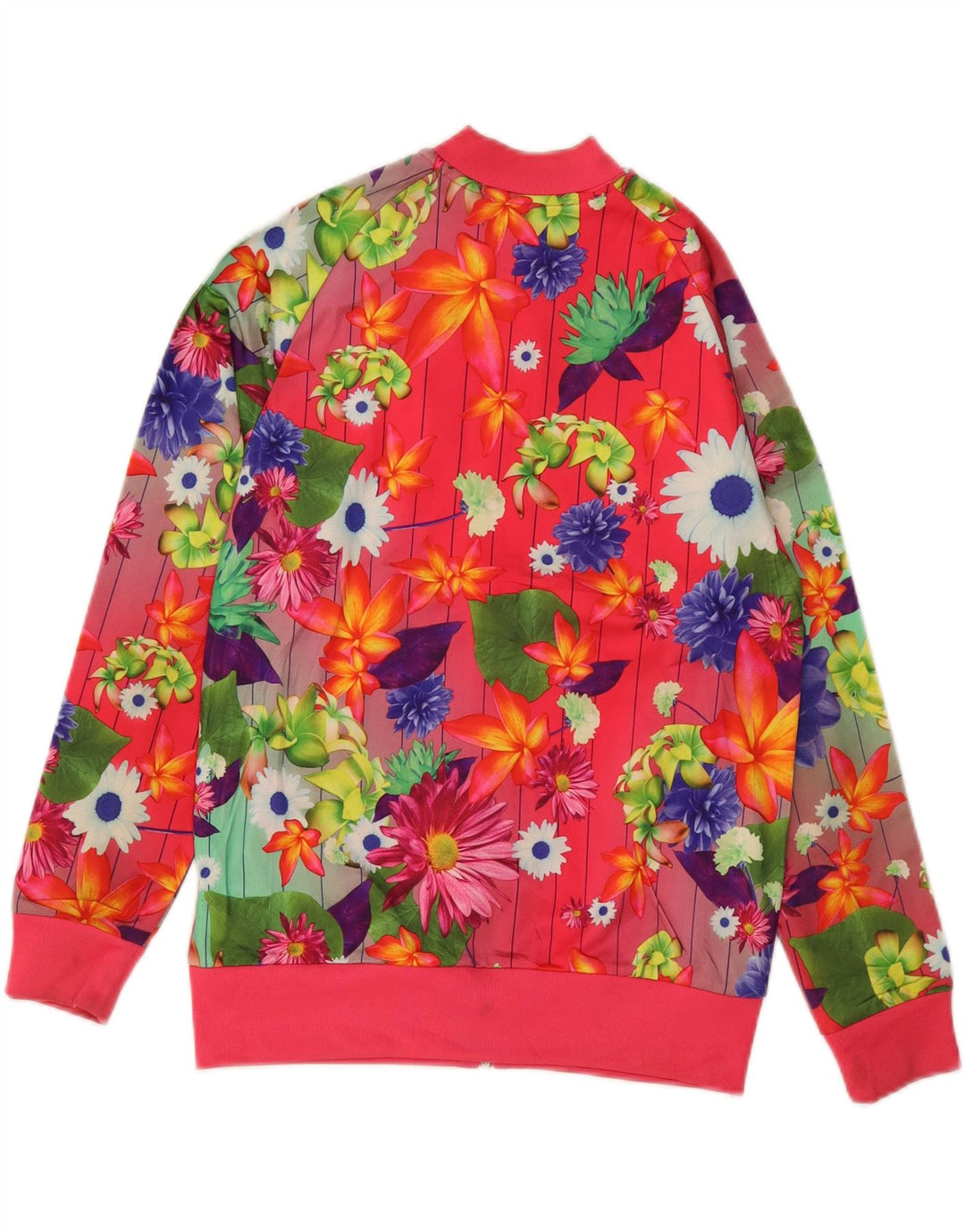 ADIDAS Meninas Treino Top Jaqueta 12-13 Anos Multicolorido Floral
