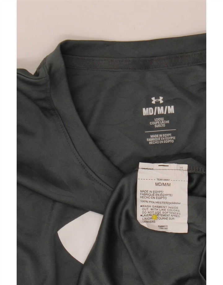 Camiseta masculina Under Armour Graphic cinza médio poliéster