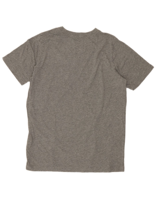 Camiseta Nike Menino Top 13-14 Anos XL Cinza Algodão