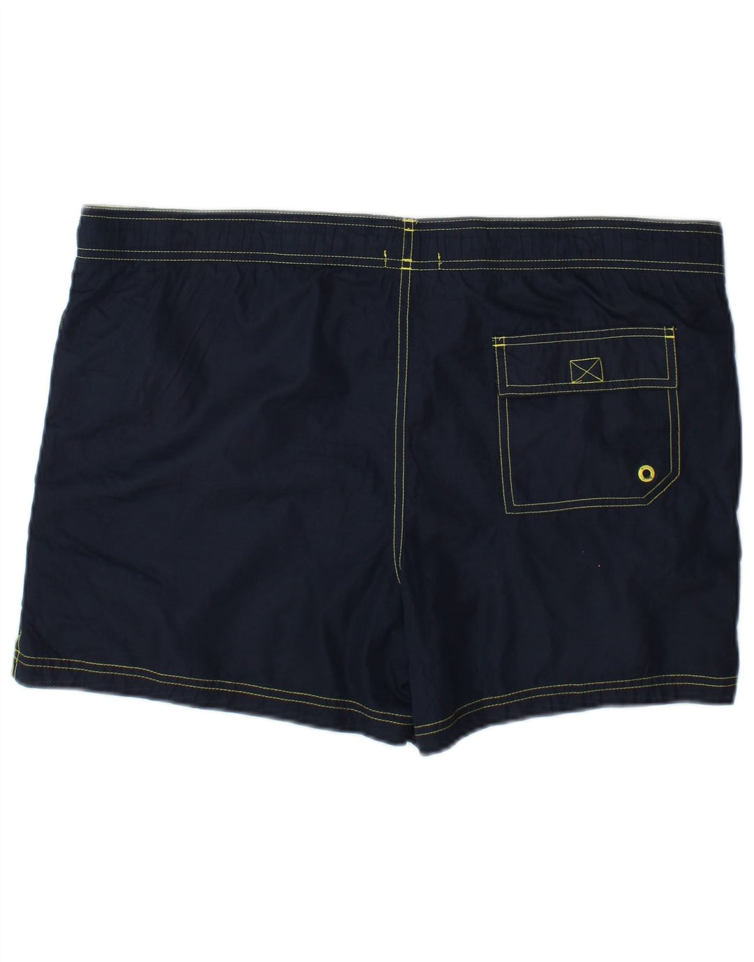 Calções de banho masculinos Calvin Klein Graphic azul marinho médio poliéster