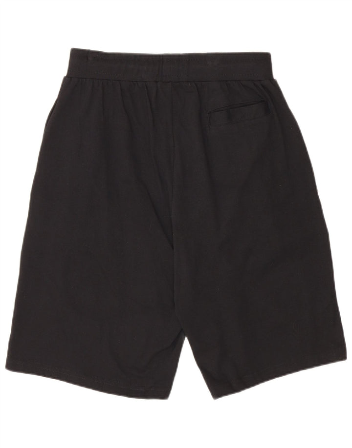 Umbro Mens Sport Shorts Pequeno Algodão Preto