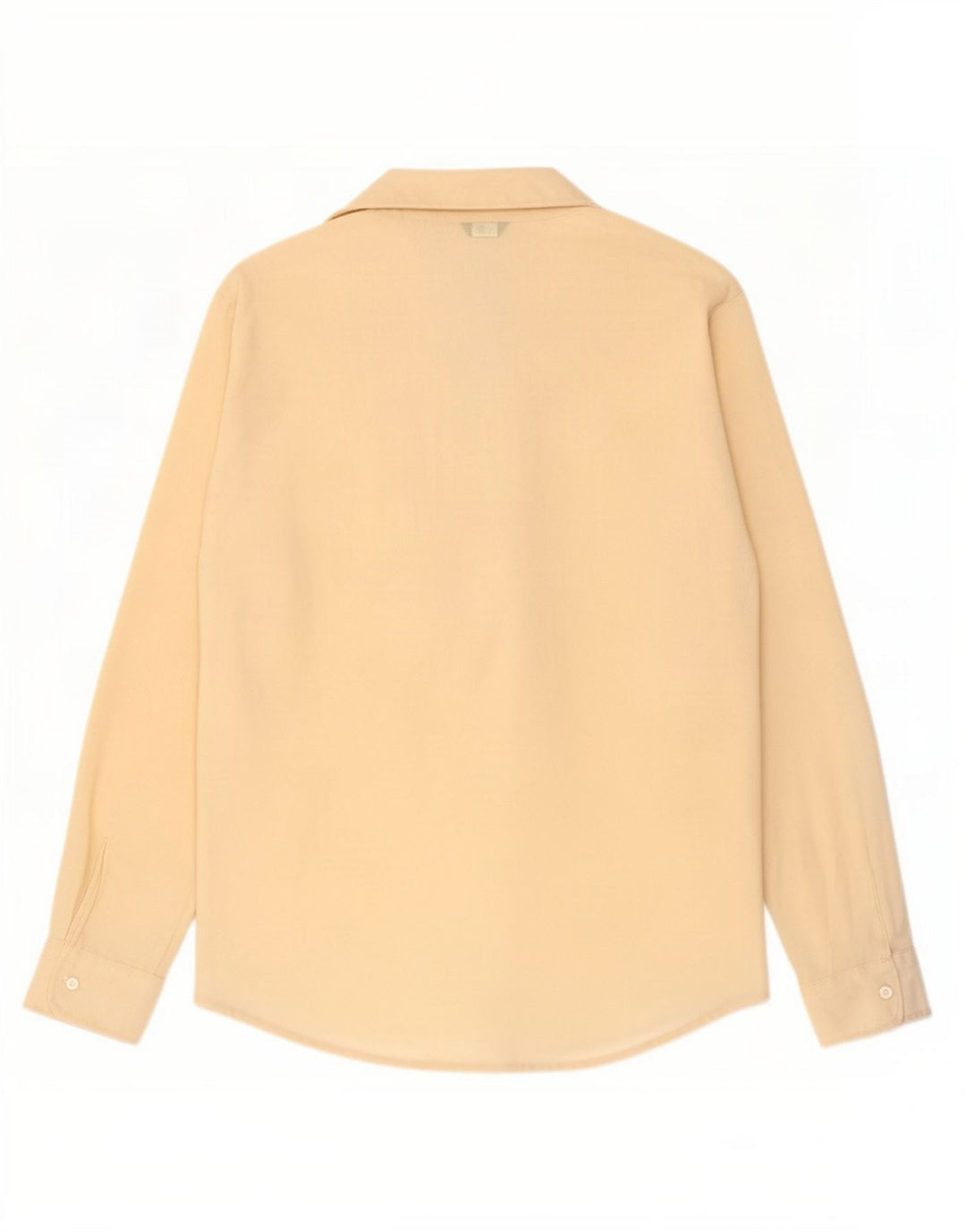Blusa feminina transparente Benetton IT 42 poliéster bege médio