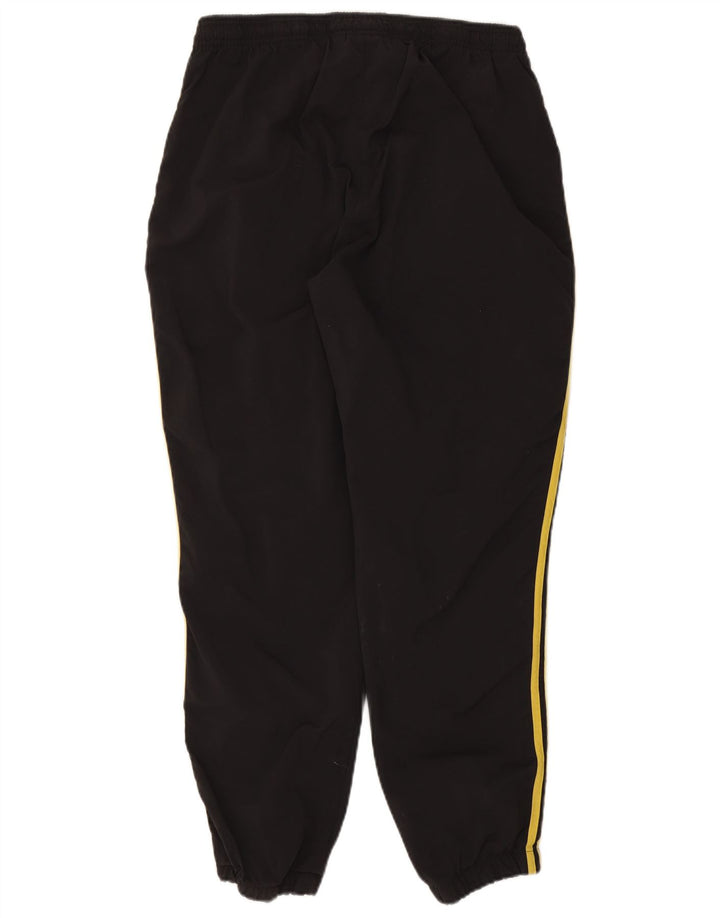 Calças de treino masculinas Adidas Joggers grandes de nylon preto