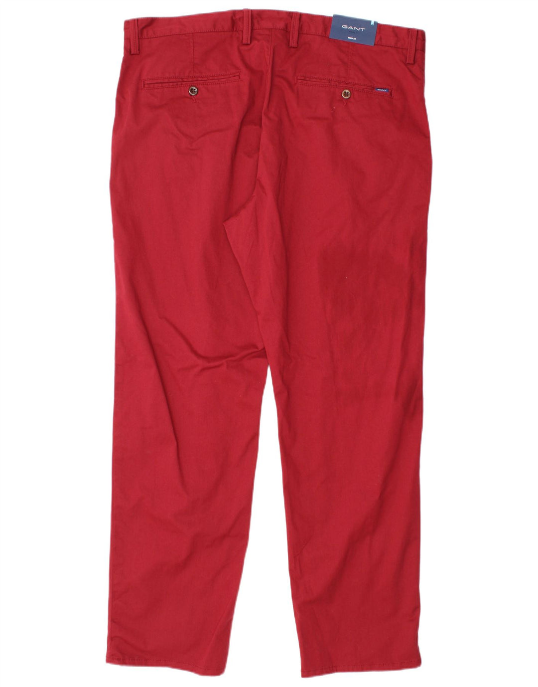 Calça Chino Masculina Reta Gant W40 L32 Algodão Vermelho