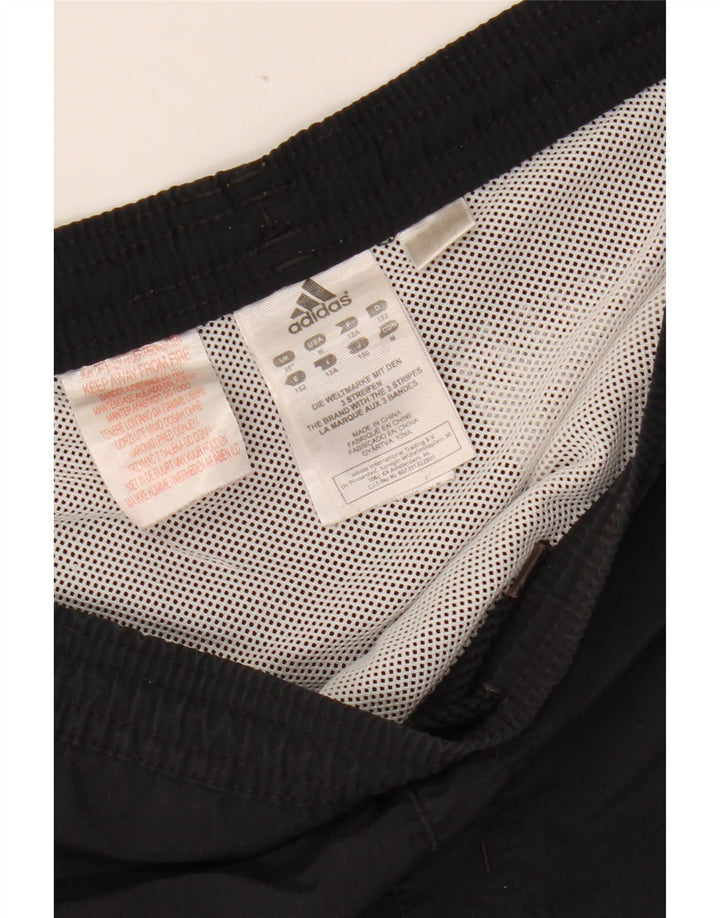 Shorts esportivos femininos ADIDAS 11-12 anos preto nylon