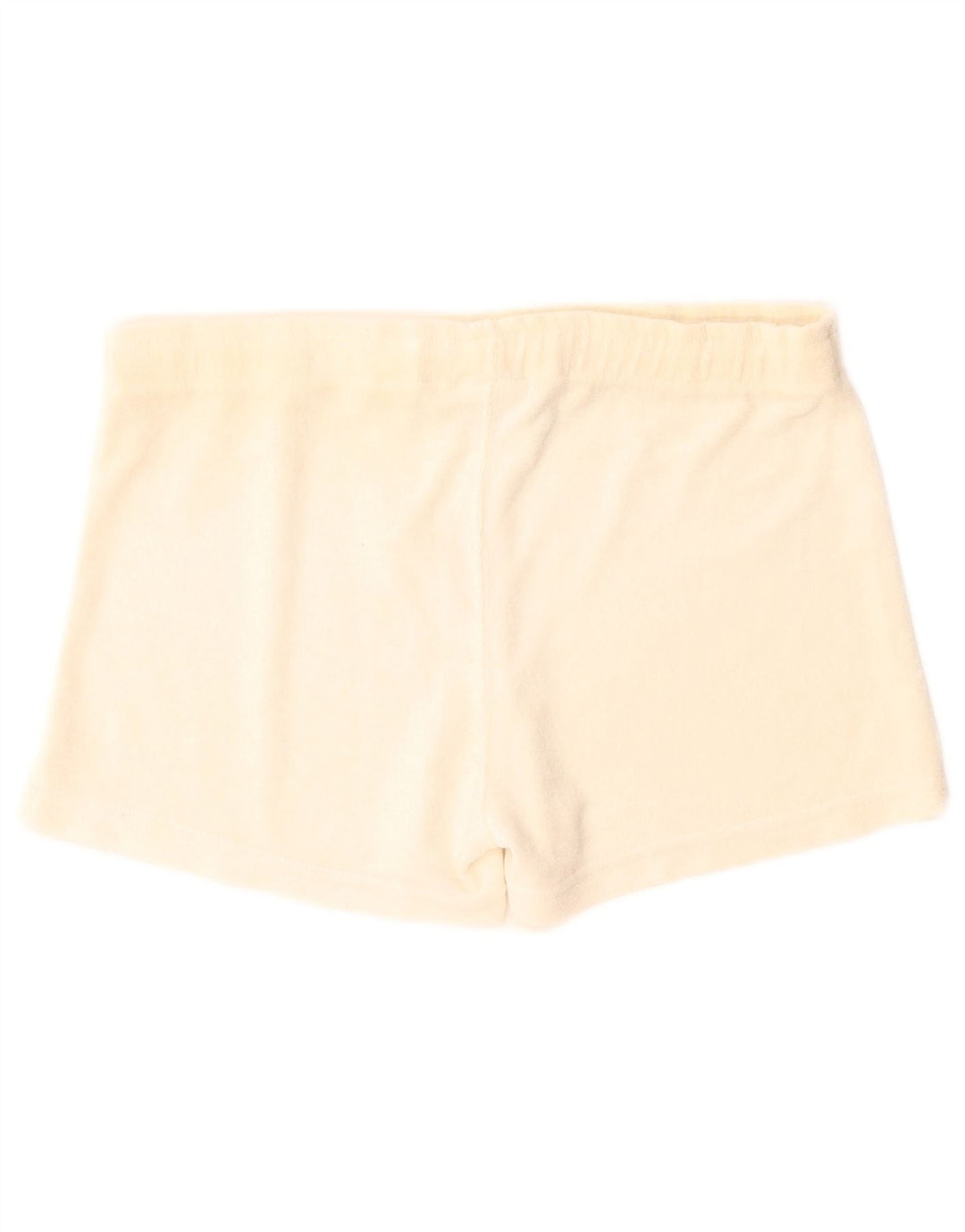 Shorts esportivos femininos Champion UK 14 grande poliéster bege