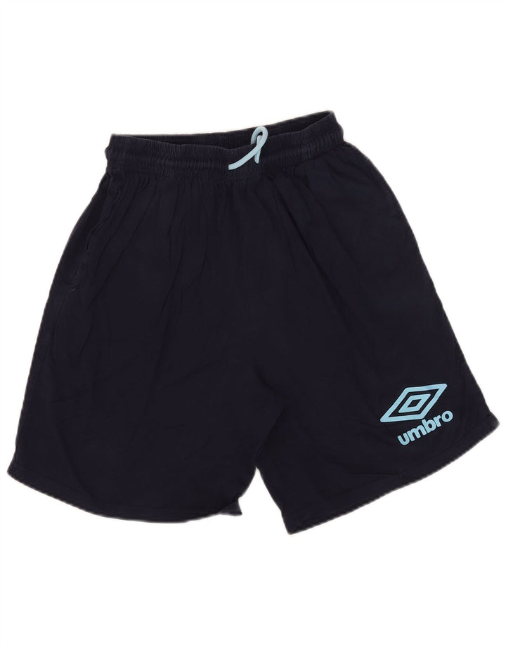 Umbro Mens Sport Shorts Médio Azul Marinho Algodão