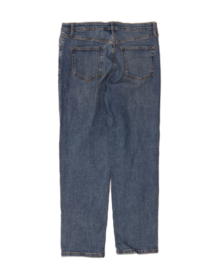 CHAPS Womens Straight Jeans US 10 Large W34 L30 Blue Cotton Vintage Chaps and Second-Hand Chaps from Messina Hembry 