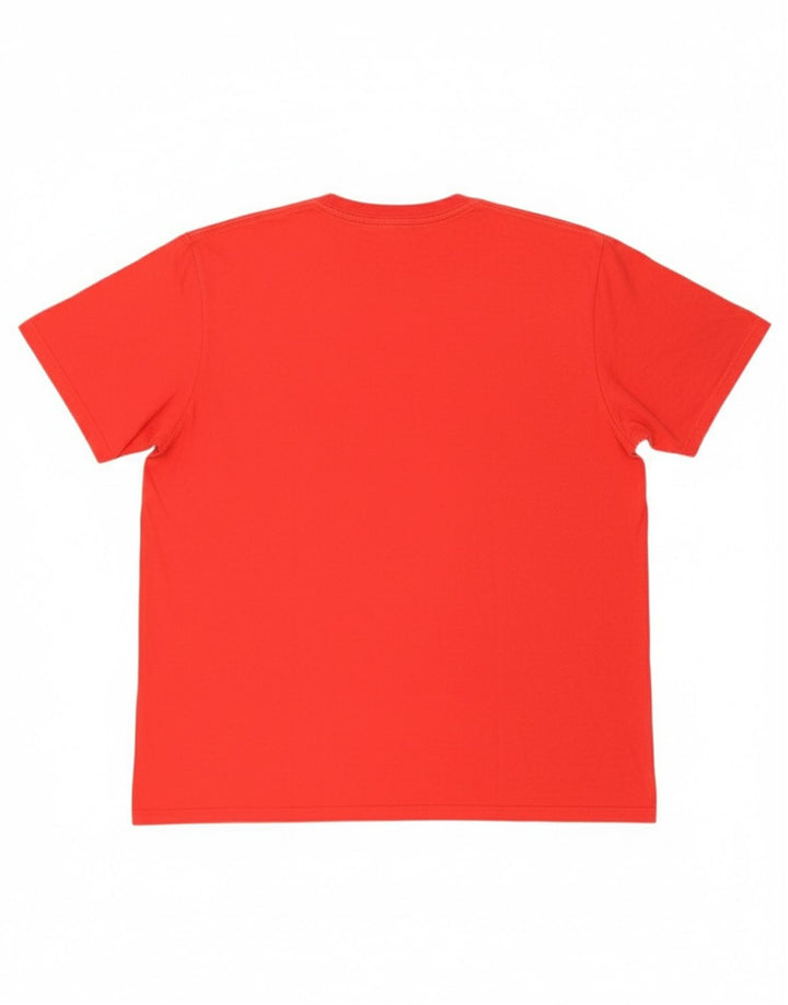 Camiseta Nike Masculina Athletic Cut Graphic Top XL Algodão Vermelho