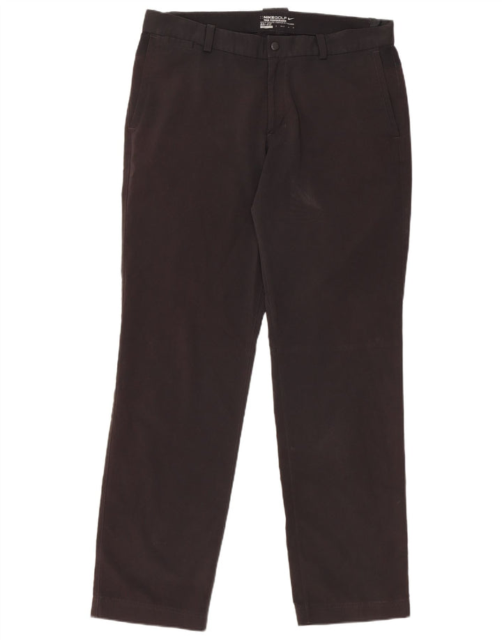 Calça Nike Masculina Dri Fit Slim Chino W34 L30 Poliéster Preto