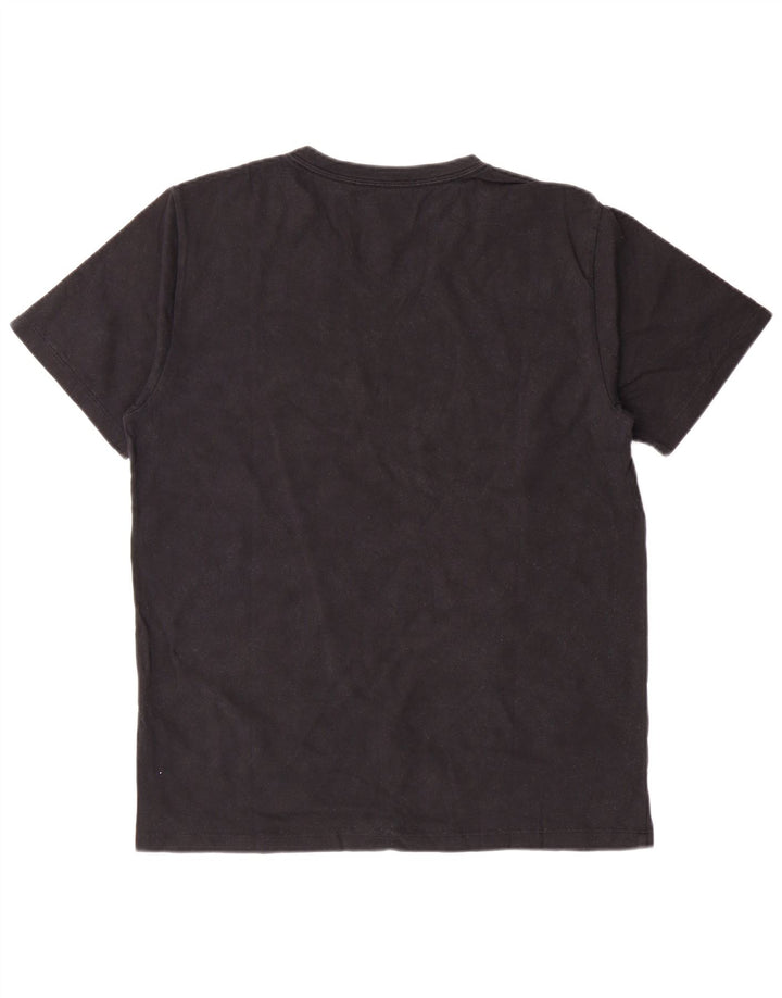 Camiseta masculina padrão LEVI'S Top médio de algodão preto