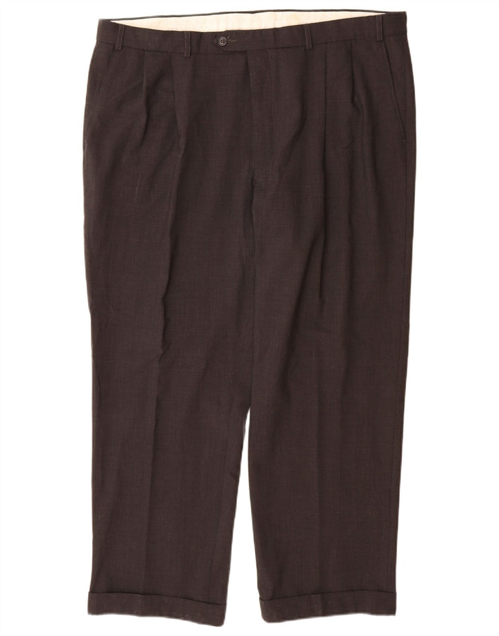 Calça masculina Marks & Spencer Pegged Suit W40 L29 cinza poliéster