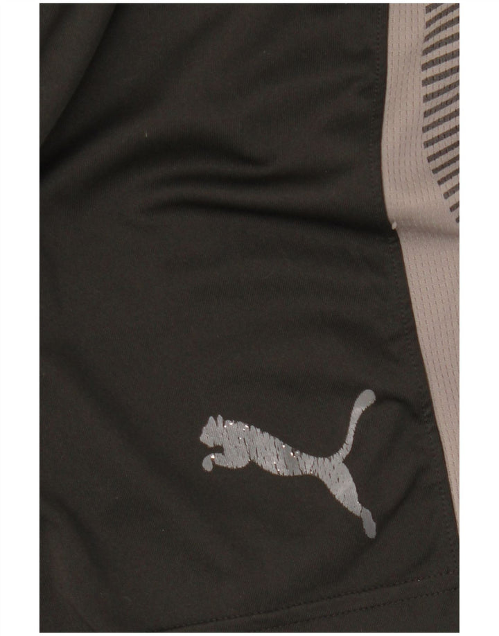 Shorts esportivos gráficos masculinos PUMA médio preto colorblock