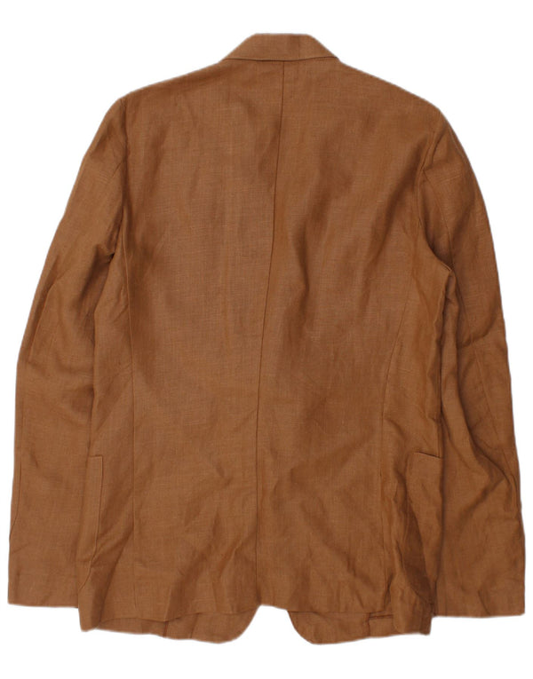 Jaqueta Blazer Masculina Vintage UK 36 Pequena Marrom