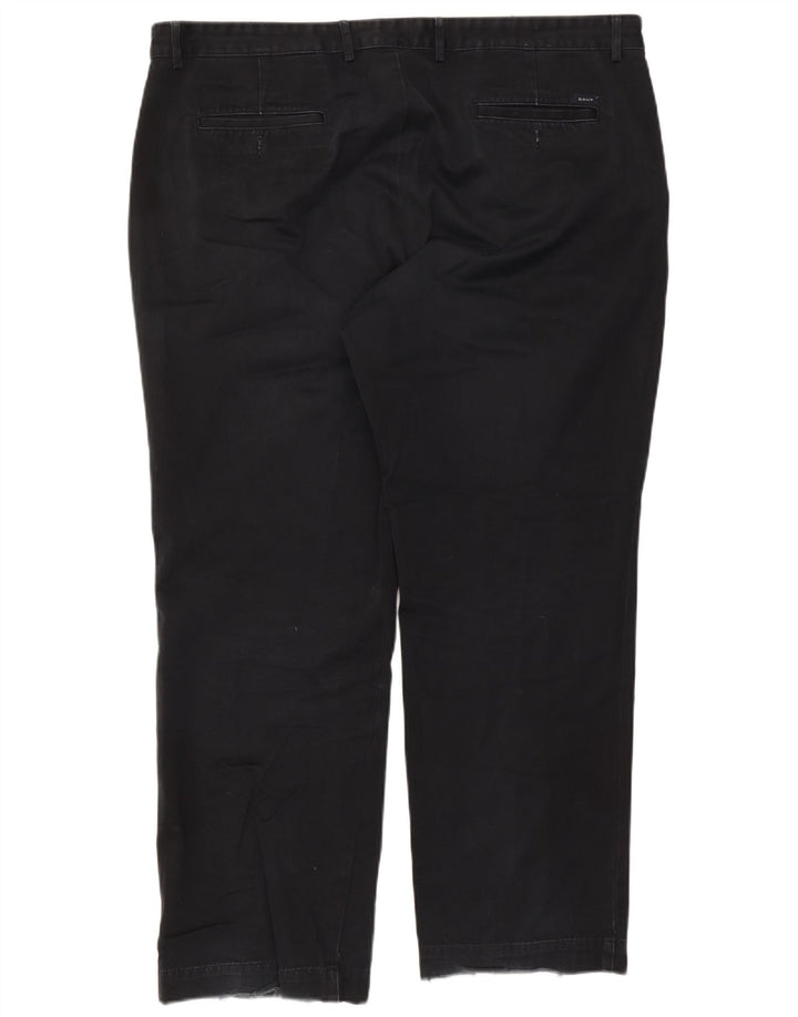 Calça chino reta masculina Gant W44 L32 preta